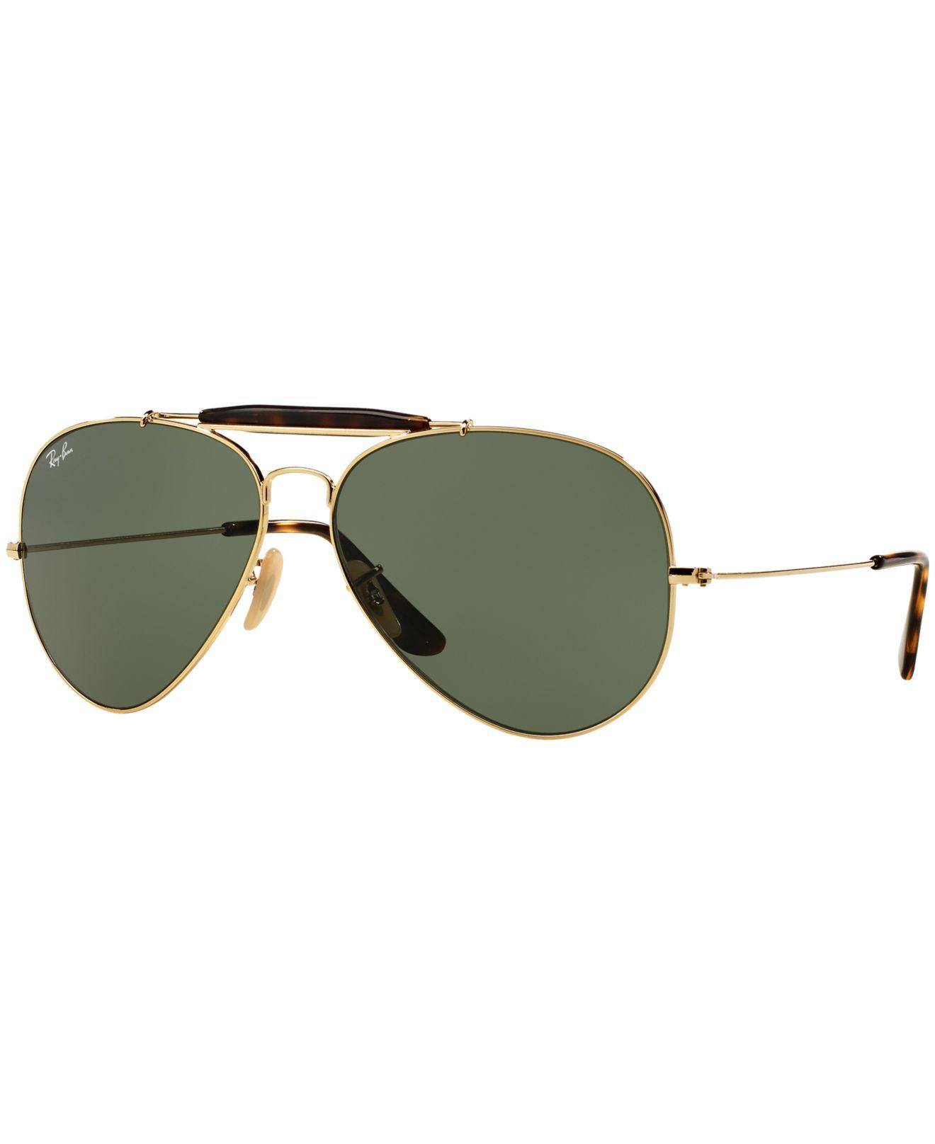 Lyst - Ray-Ban Sunglasses, Rb3029 62 Outdoorsman Ii in Metallic for Men