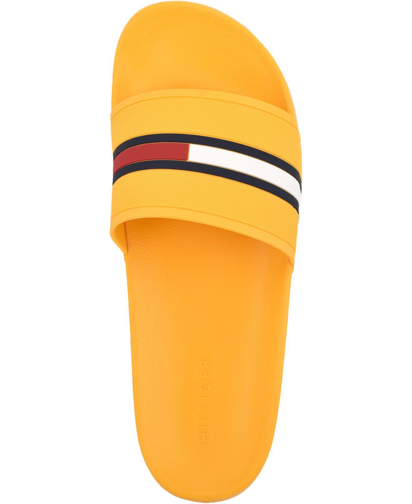 tommy hilfiger slide sandals