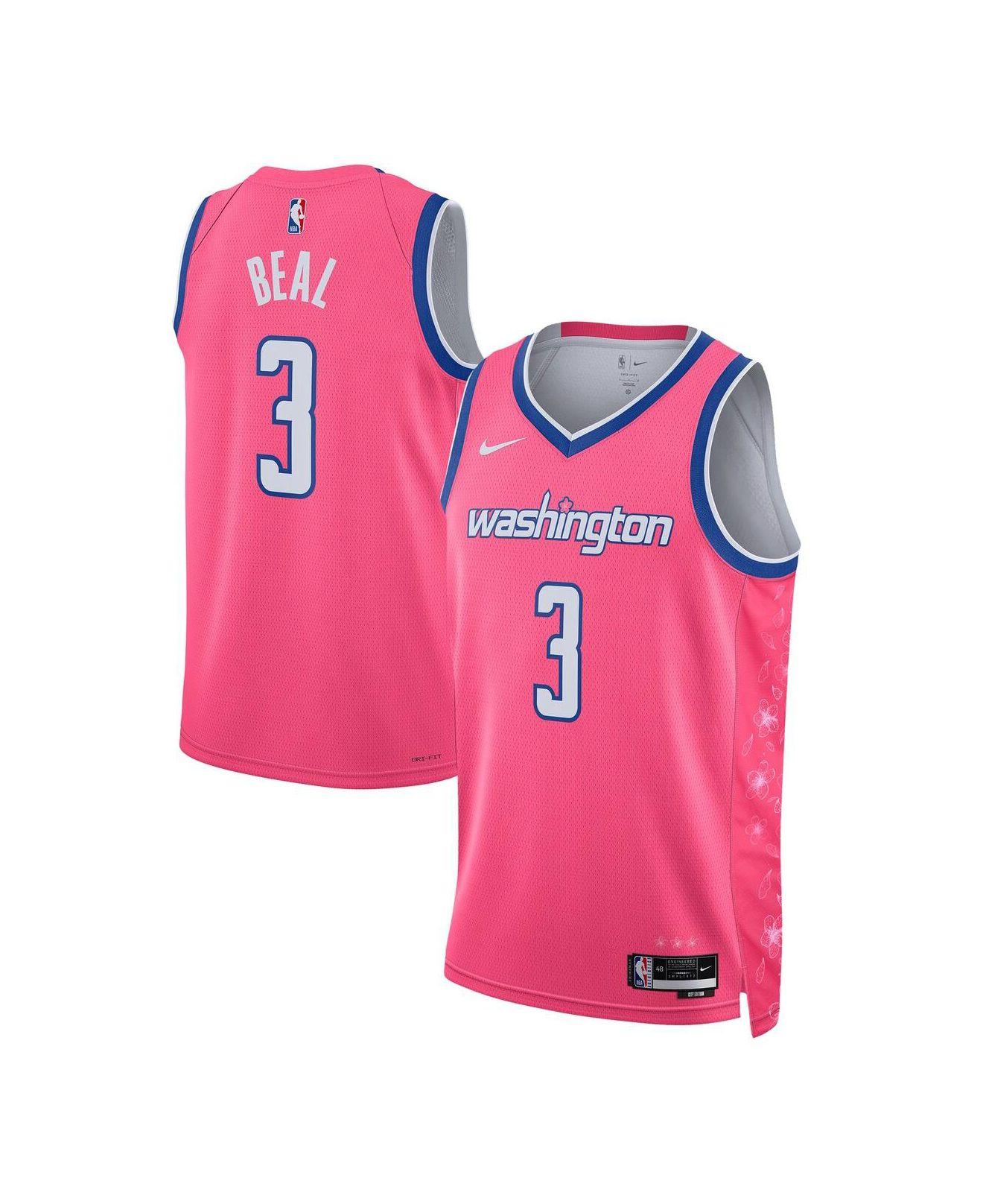 Nike Bradley Beal Pink Washington Wizards 2022/23 Swingman Jersey ...