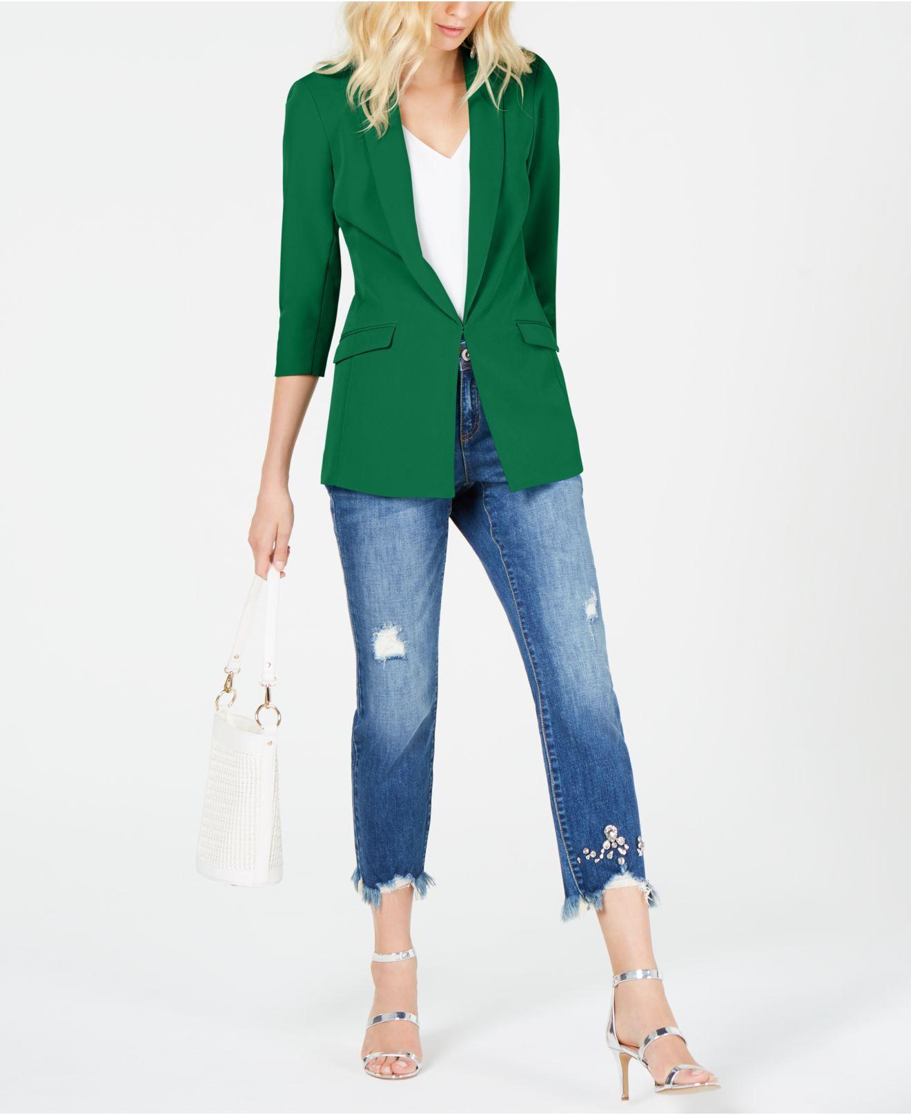 INC International Concepts Synthetic Menswear Blazer, Created For Macy's in  Dark Emerald (Green) | Lyst