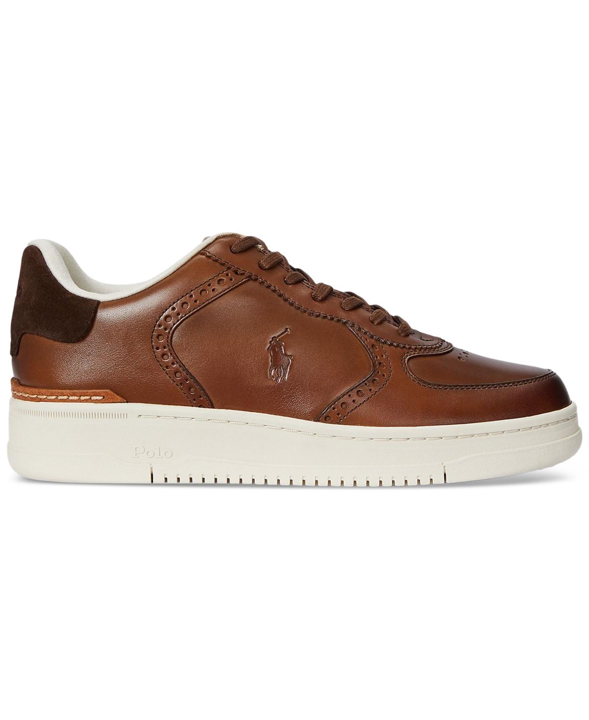 【Ralph Lauren】Masters Court Burnished Leather スニーカー Polo Ralph Lauren Men's Masters Court Burnished Leather