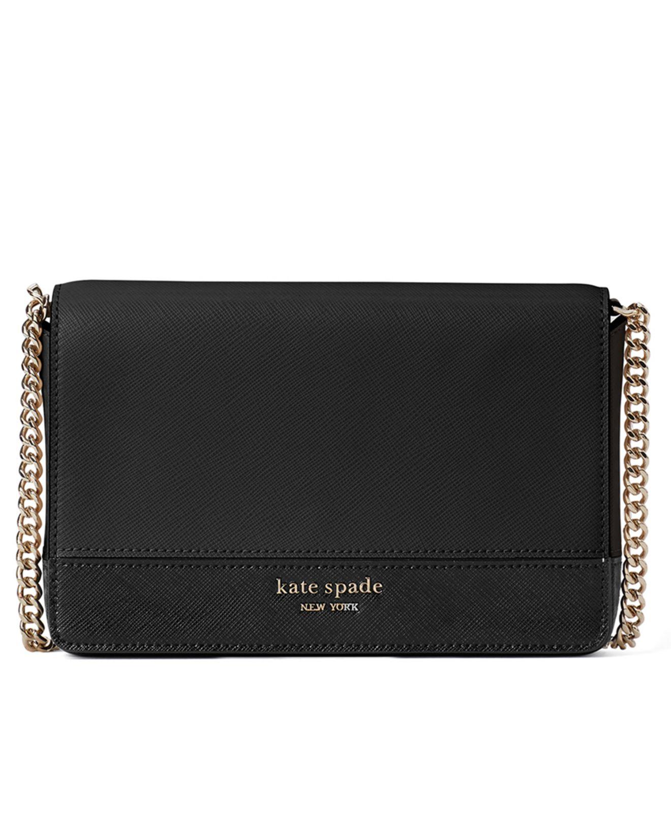 kate spade purse with gold chain