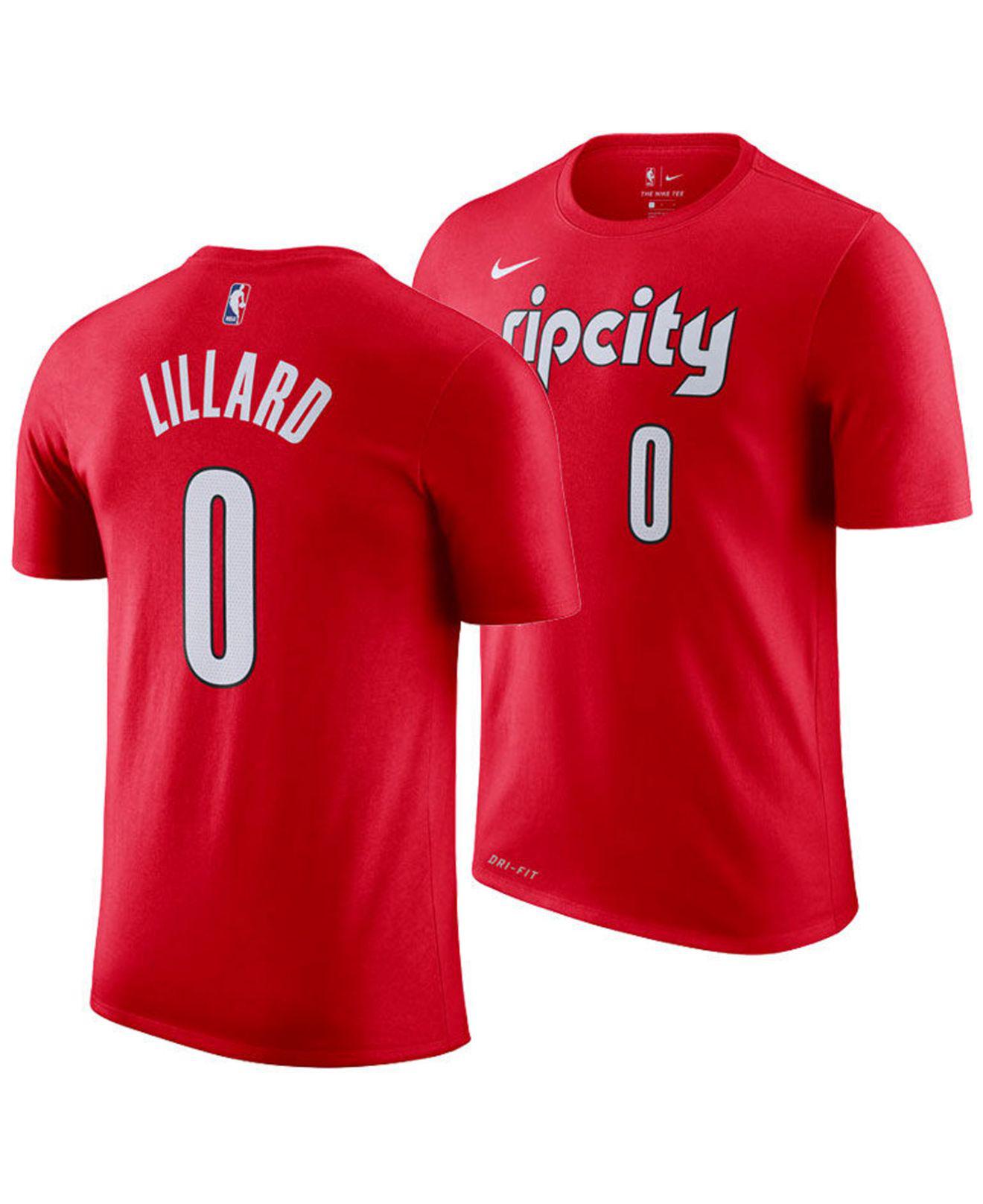 damian lillard t shirt jersey