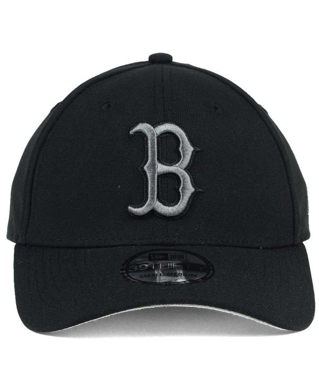 red sox hat black