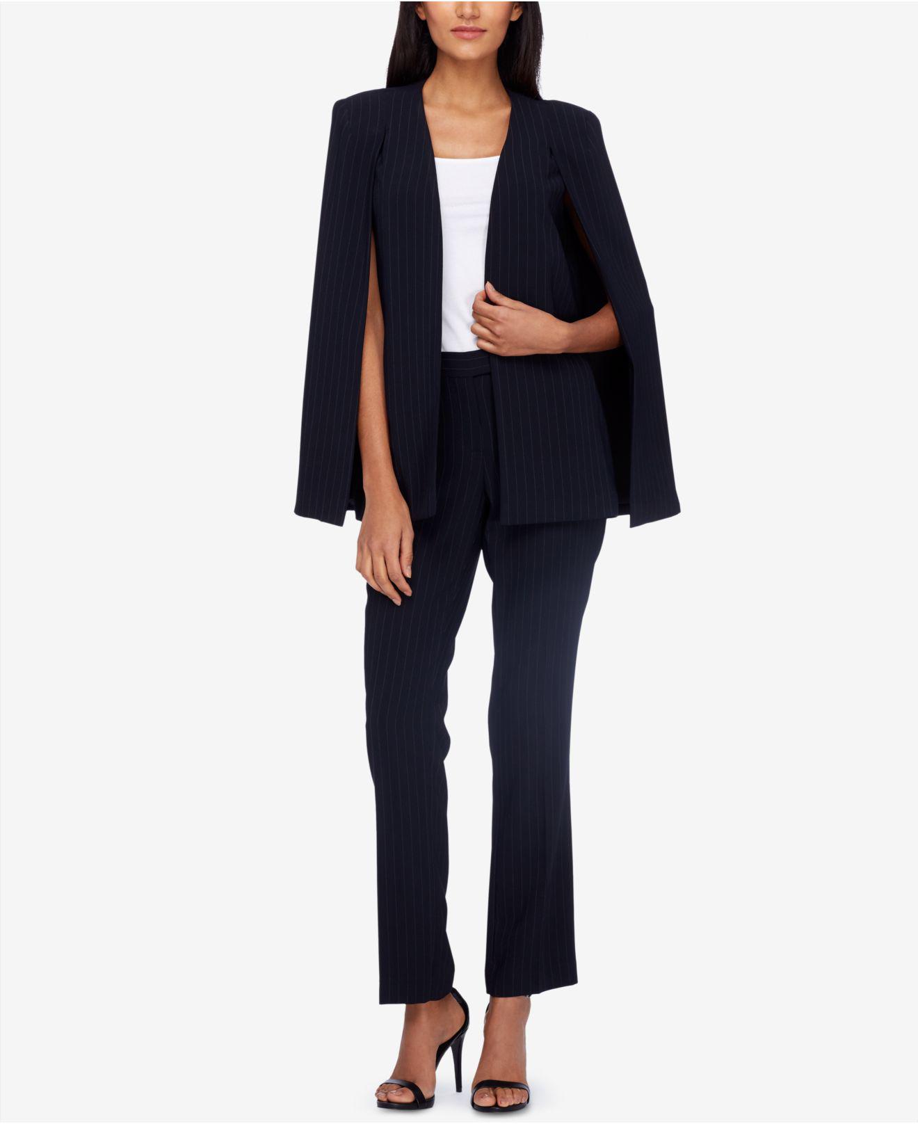 Cape blazer pant suit sale