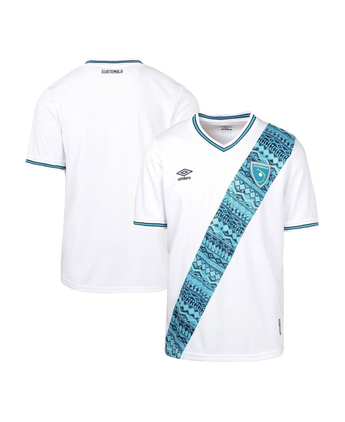 Umbro White Guatemala National Team 2023 Home Replica Jersey in Blue