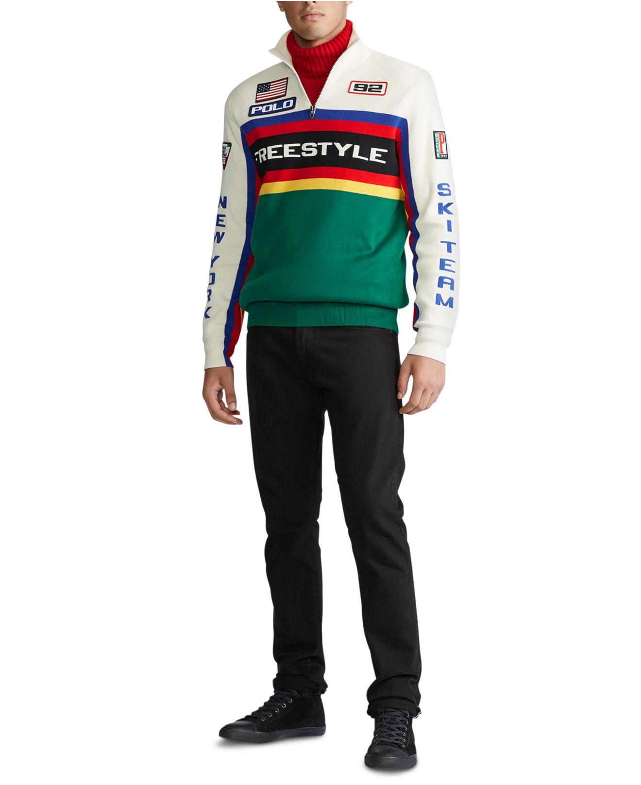 Download Polo Ralph Lauren Cotton Graphic Jumper for Men - Lyst