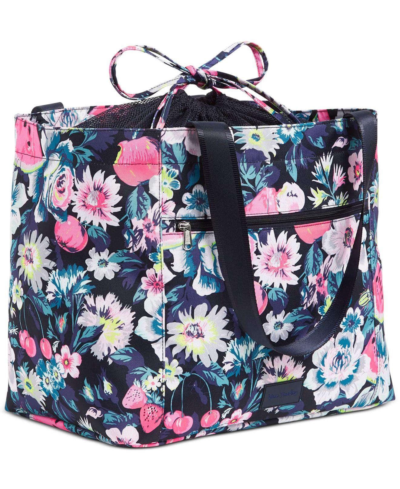 Vera Bradley Synthetic Reactive Drawstring Family Tote Lyst