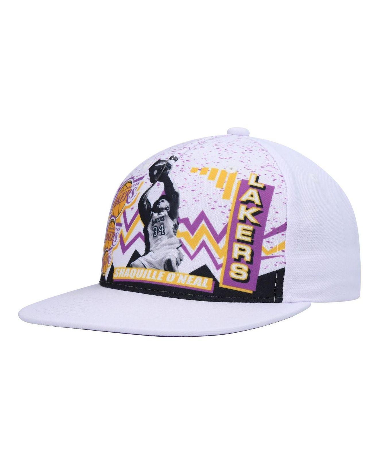 Los Angeles Lakers Mitchell & Ness Hardwood Classics 1988 NBA Finals XL  Patch Snapback Hat - Purple