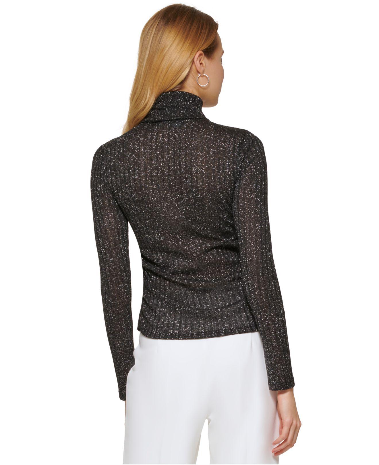 dkny cut out sweater