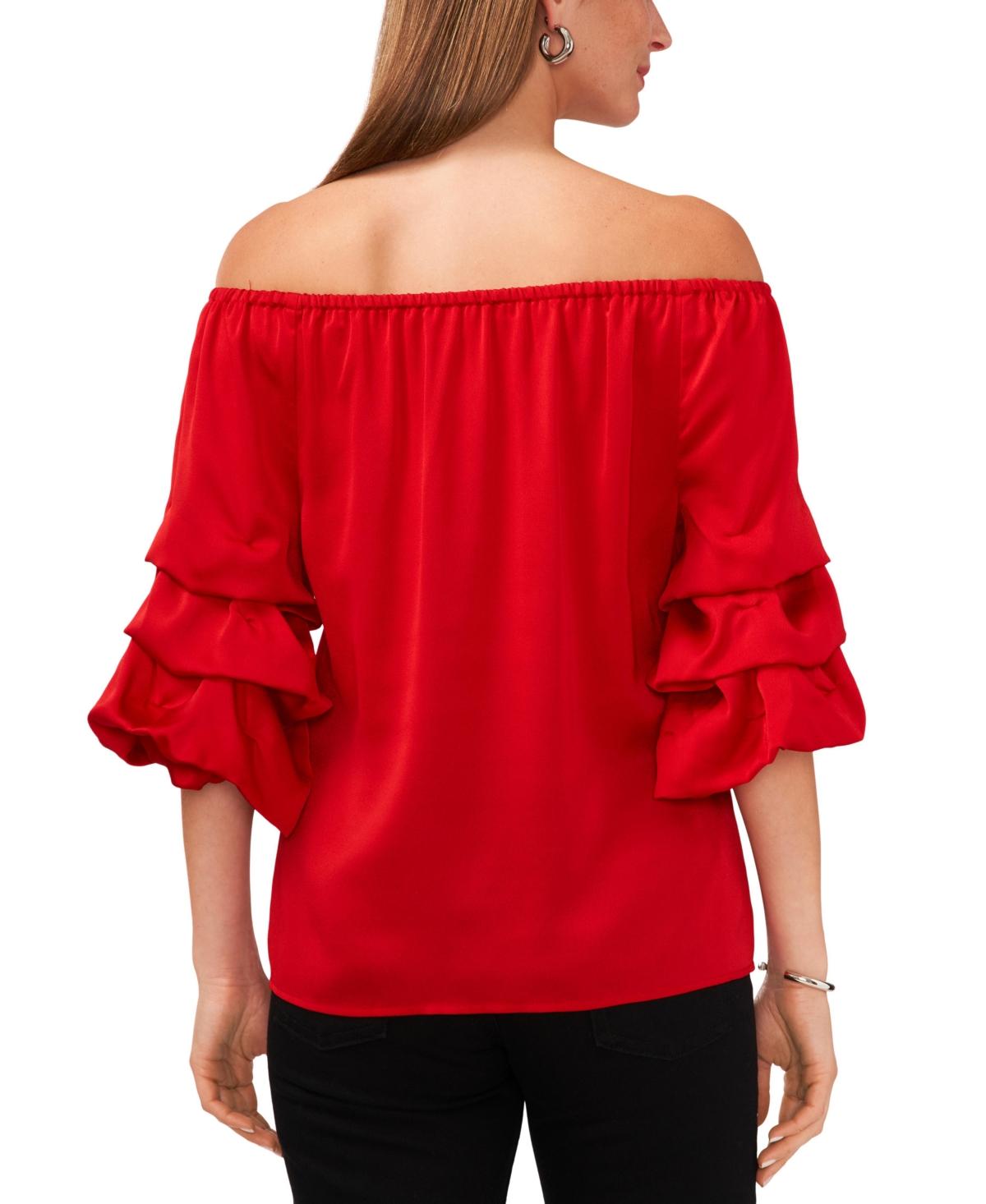 vince camuto bubble sleeve blouse
