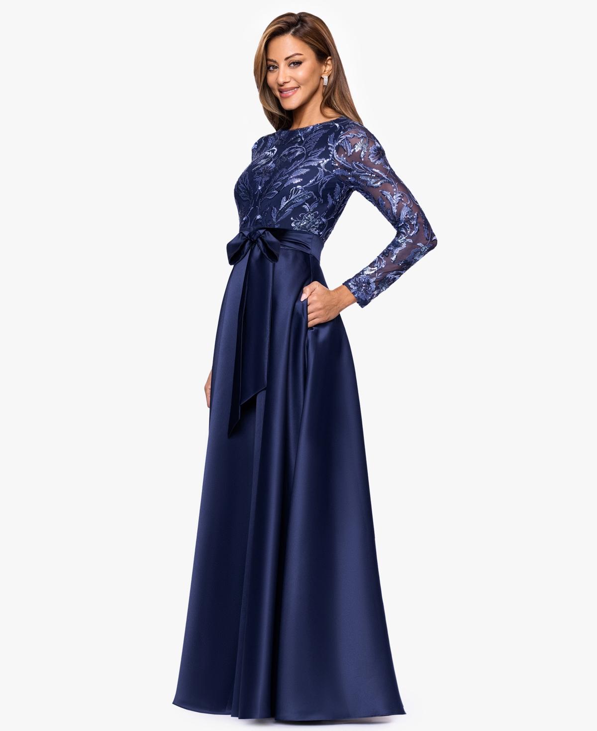 Xscape Long Sleeve Dresses for Women | Lyst