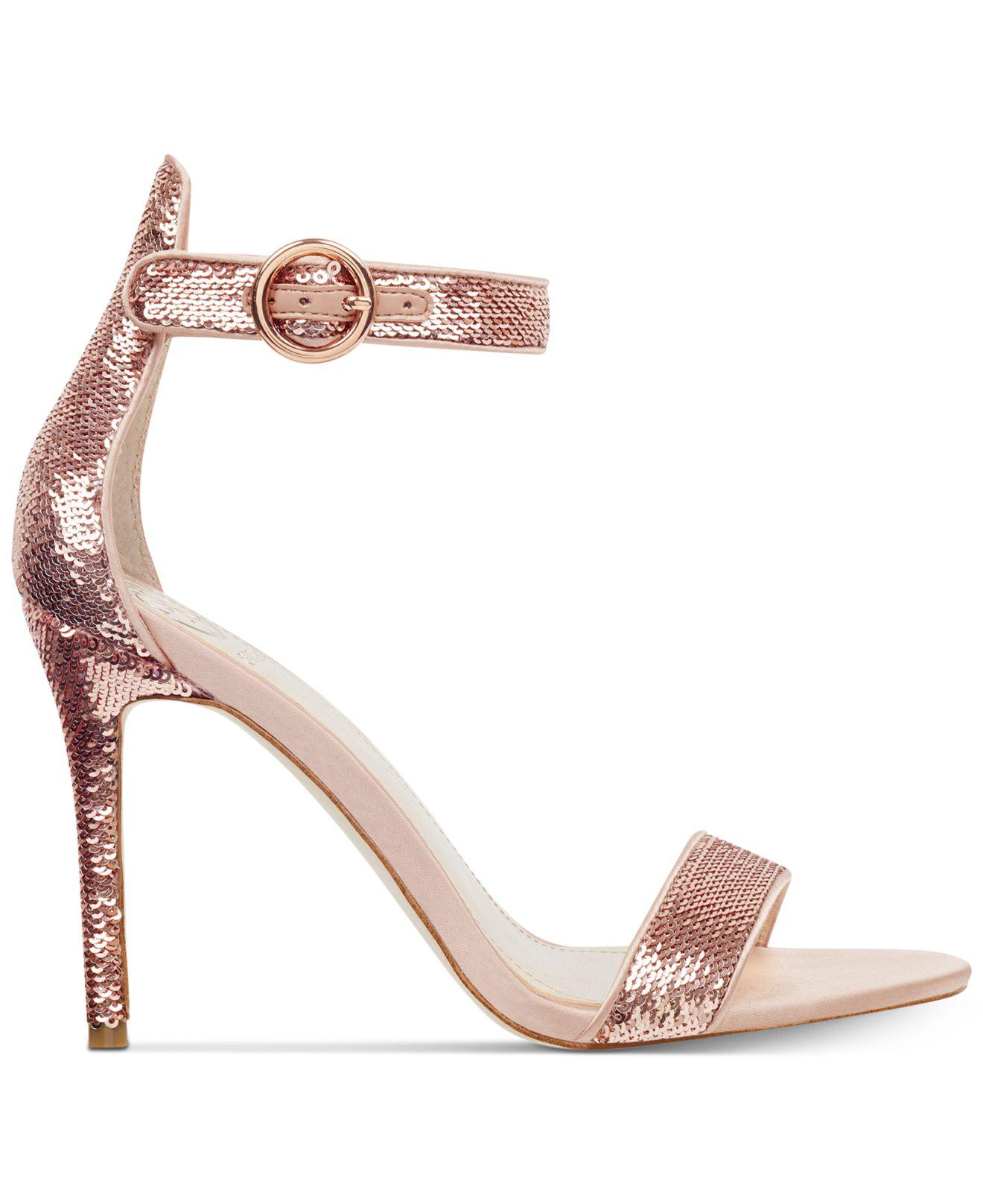 rose gold guess shoes