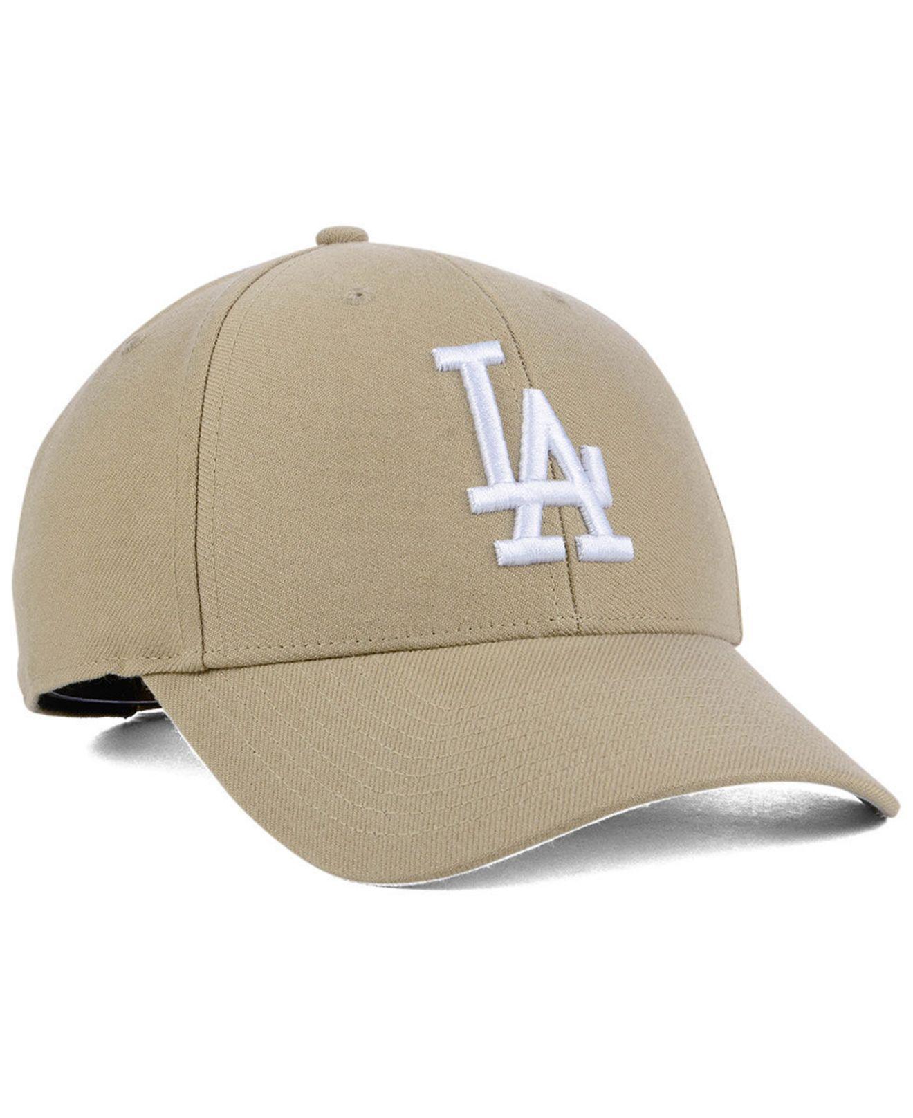 47 Brand Cotton Mvp Cap in Khaki 