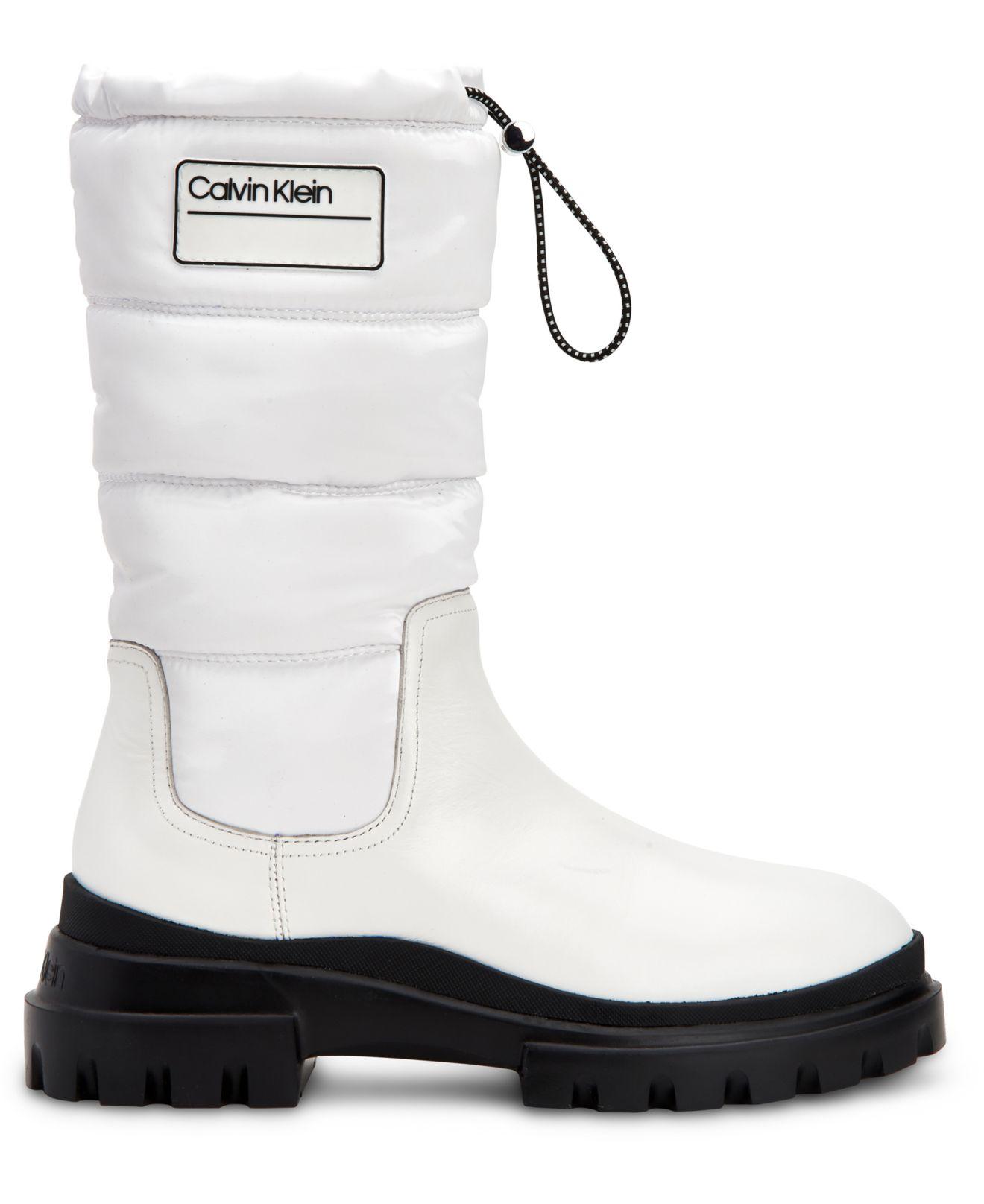 calvin klein winter boots