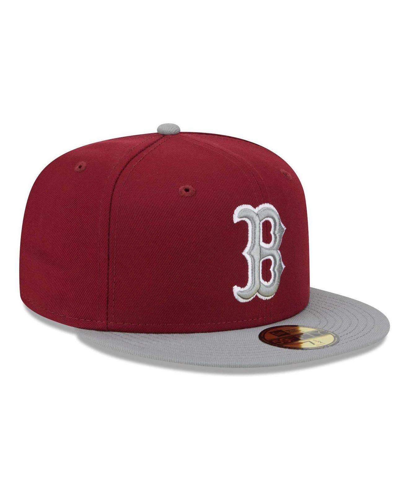 New Era Light Blue/Red Boston Red Sox Spring Color Two-Tone 59FIFTY Fitted Hat