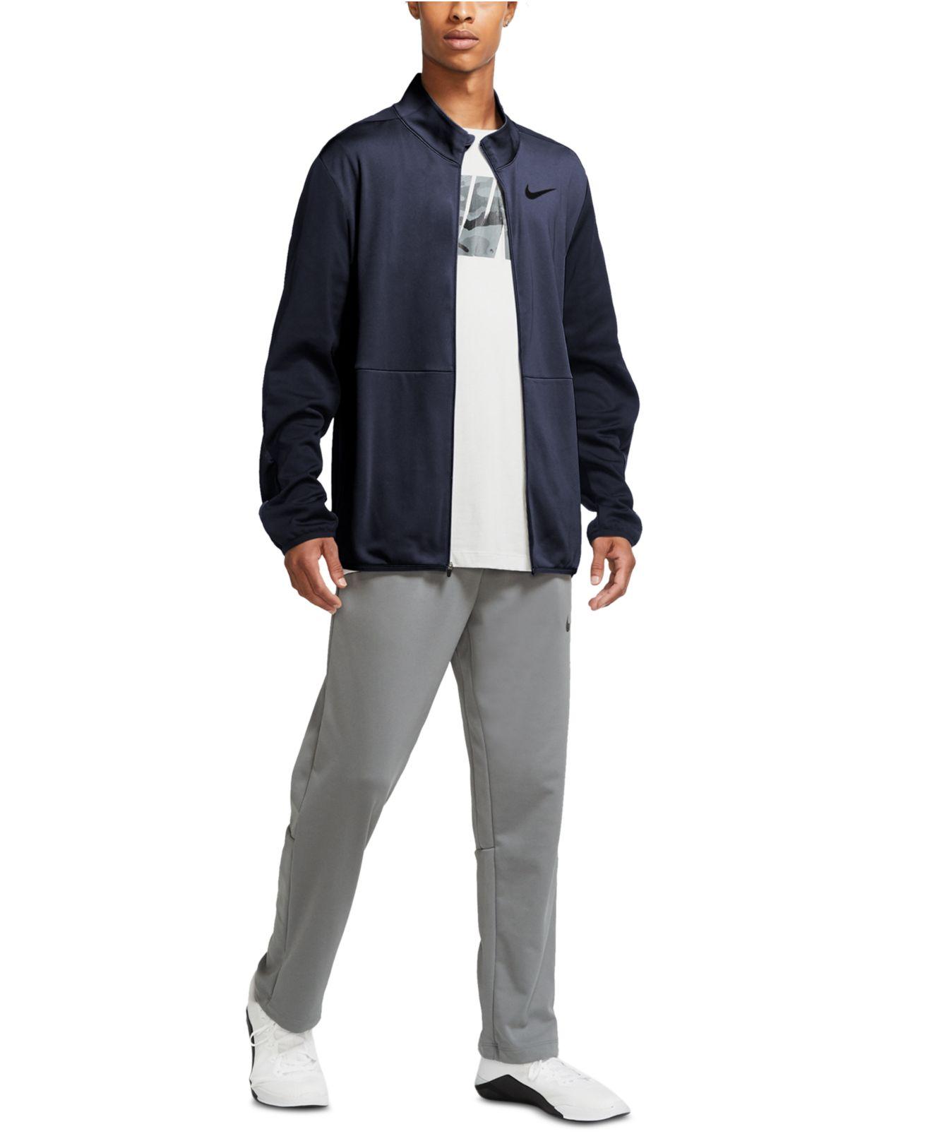 Nike Synthetic Epic Knit Jacket in Blue for Men Lyst