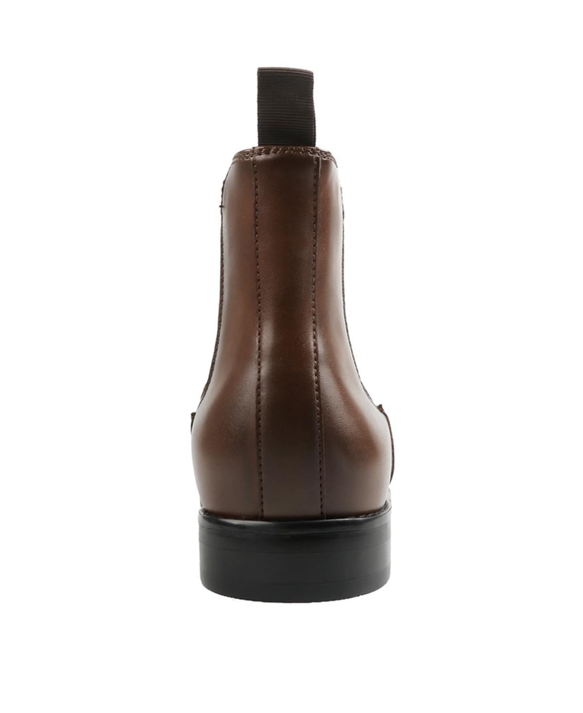 Alfani Thommas Chelsea Round Toe Boots in Brown for Men | Lyst display picture 2