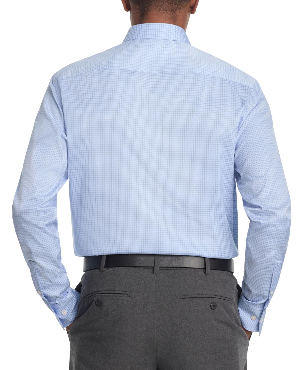 slim fit dress slacks William Fullest Fit Shirt in Solid Lavender Twill, 16 32/33 main image 0
