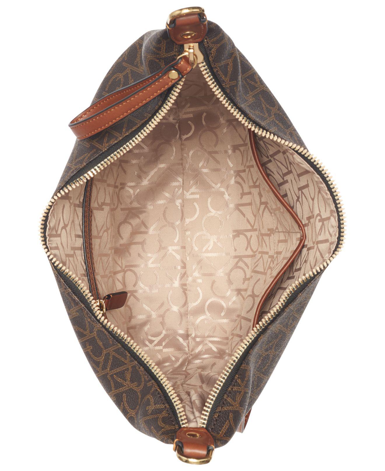 calvin klein elaine hobo