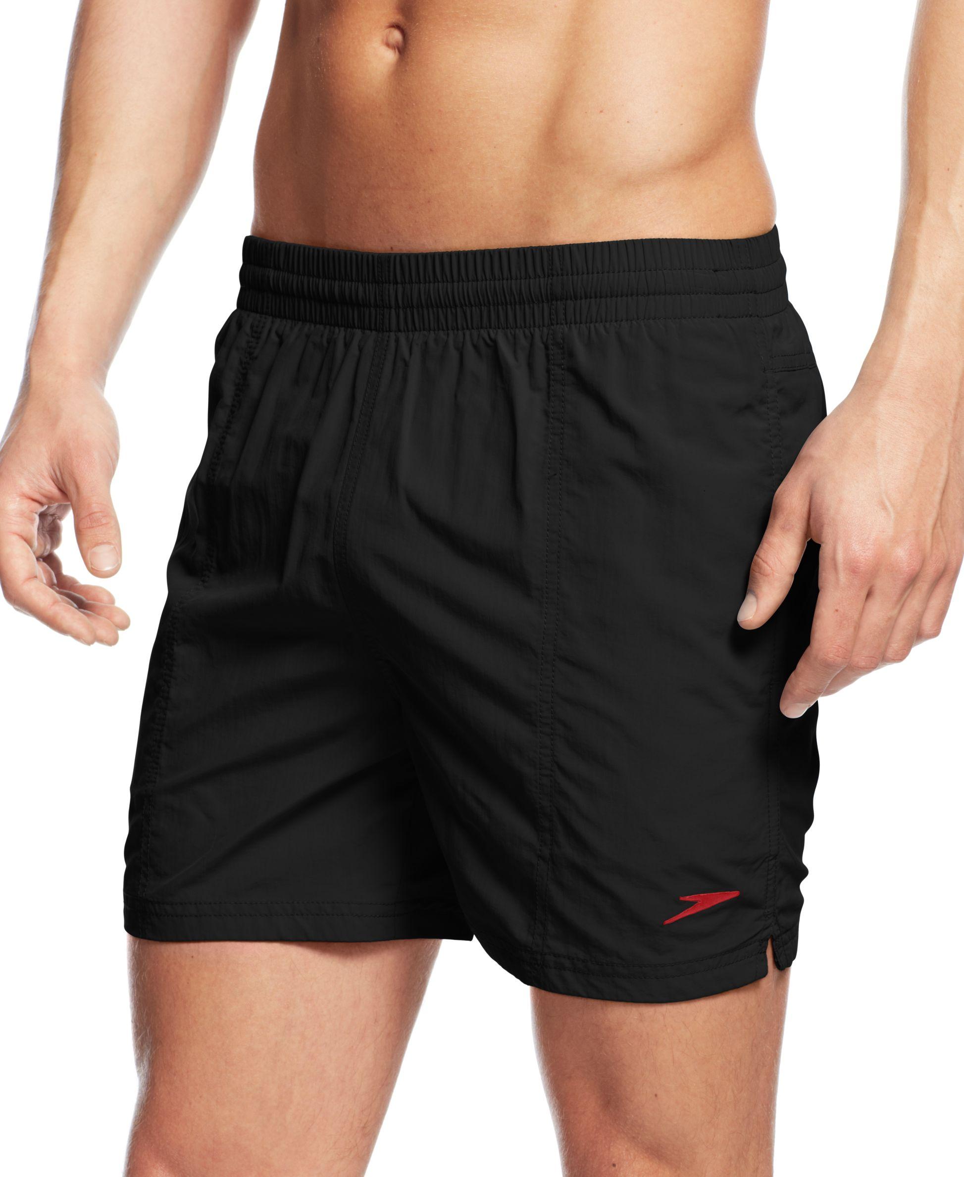 speedo men's deck volley short