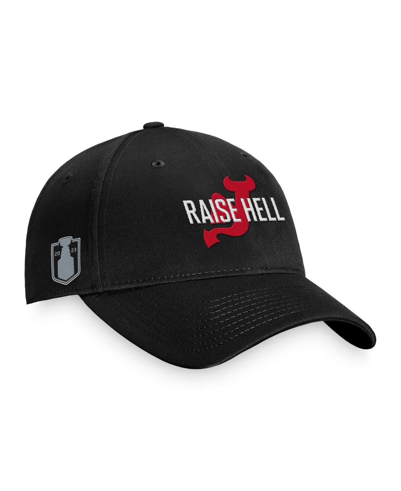 New Jersey Devils Fanatics Branded 2023 Stanley Cup Playoffs Locker Room  Adjustable Hat - Red