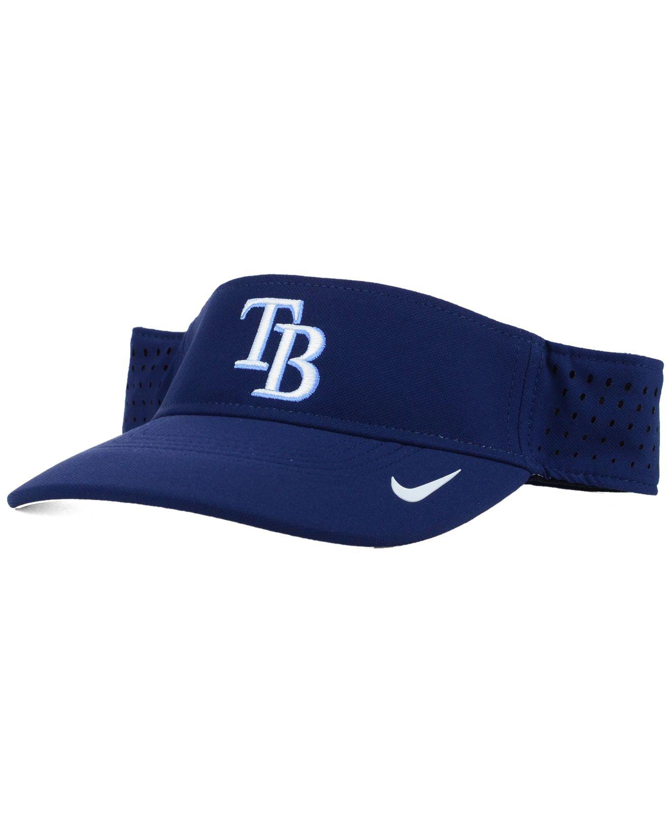 Nike Tampa Bay Rays Vapor Visor in Blue for Men