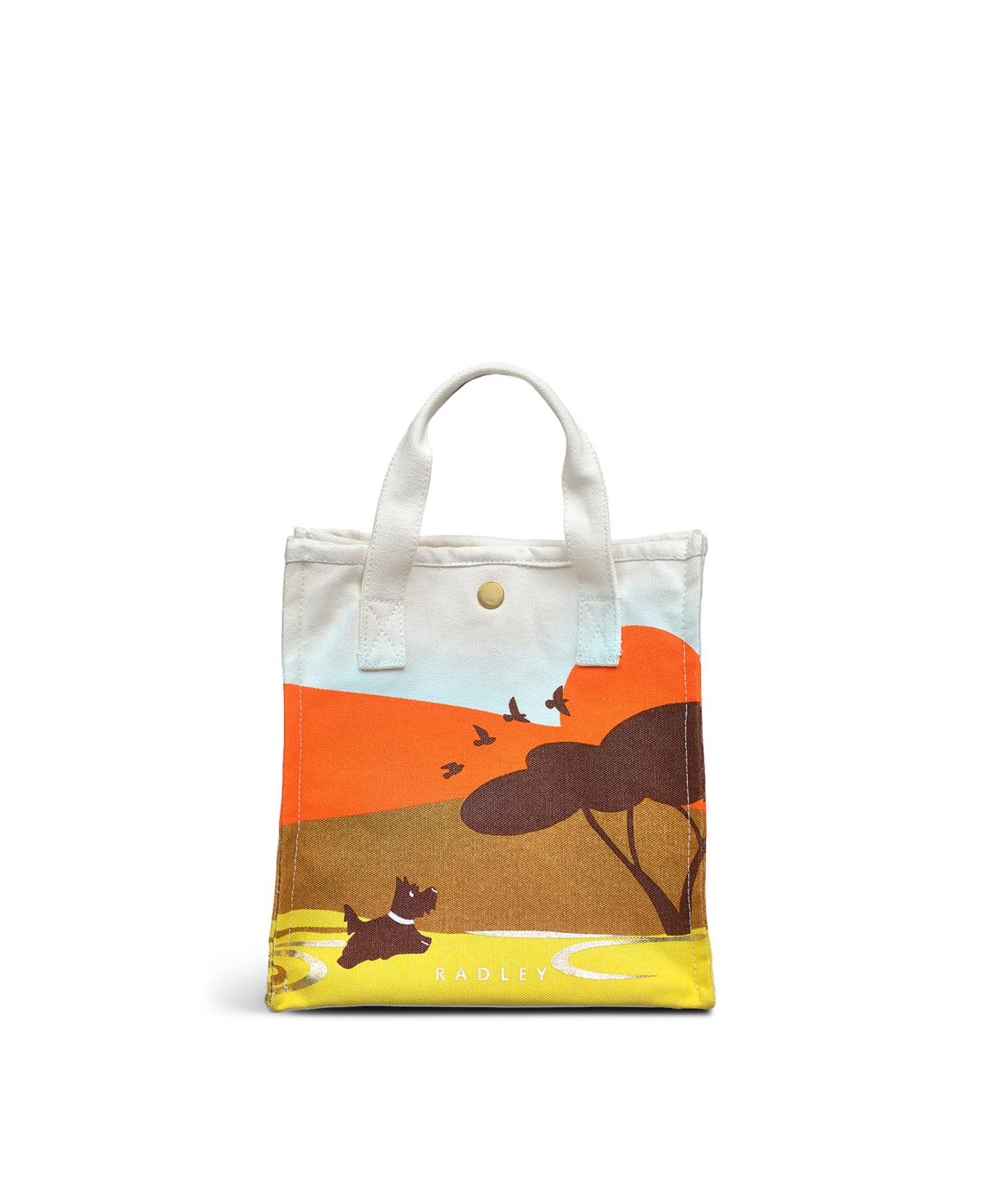 RADLEY On Safari 小型オープントップグラブ Radley On Safari Small Open Top Tote Bag in White | Lyst