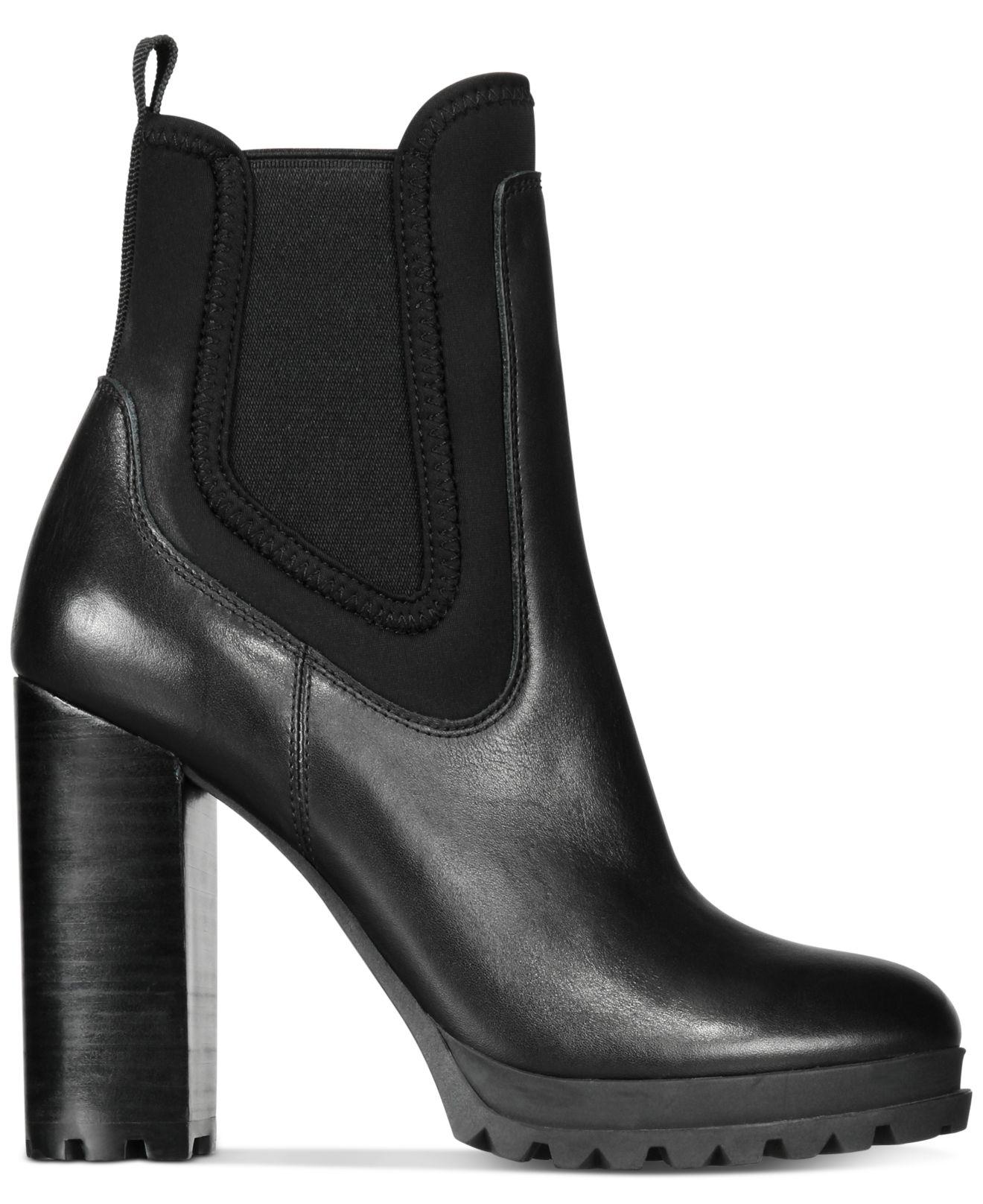 aldo booties black