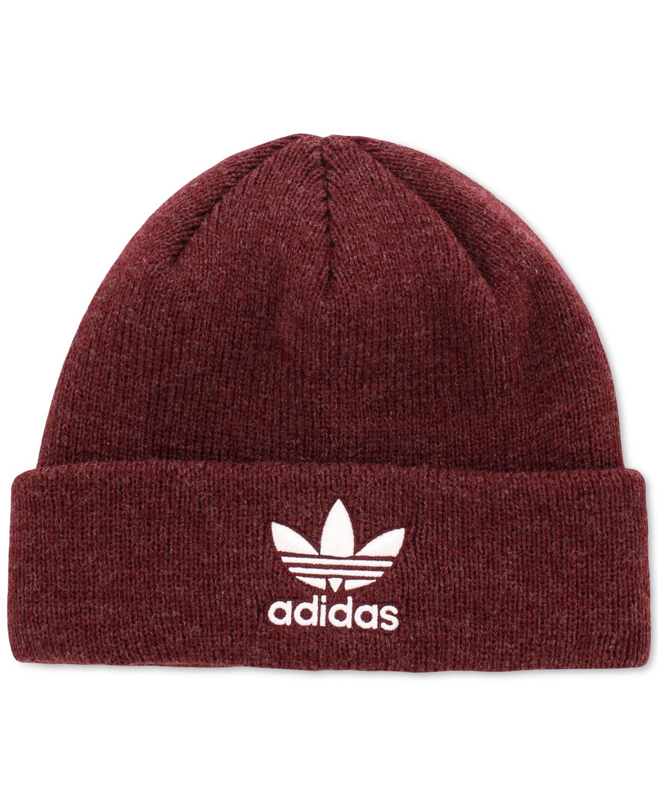 adidas beanie red