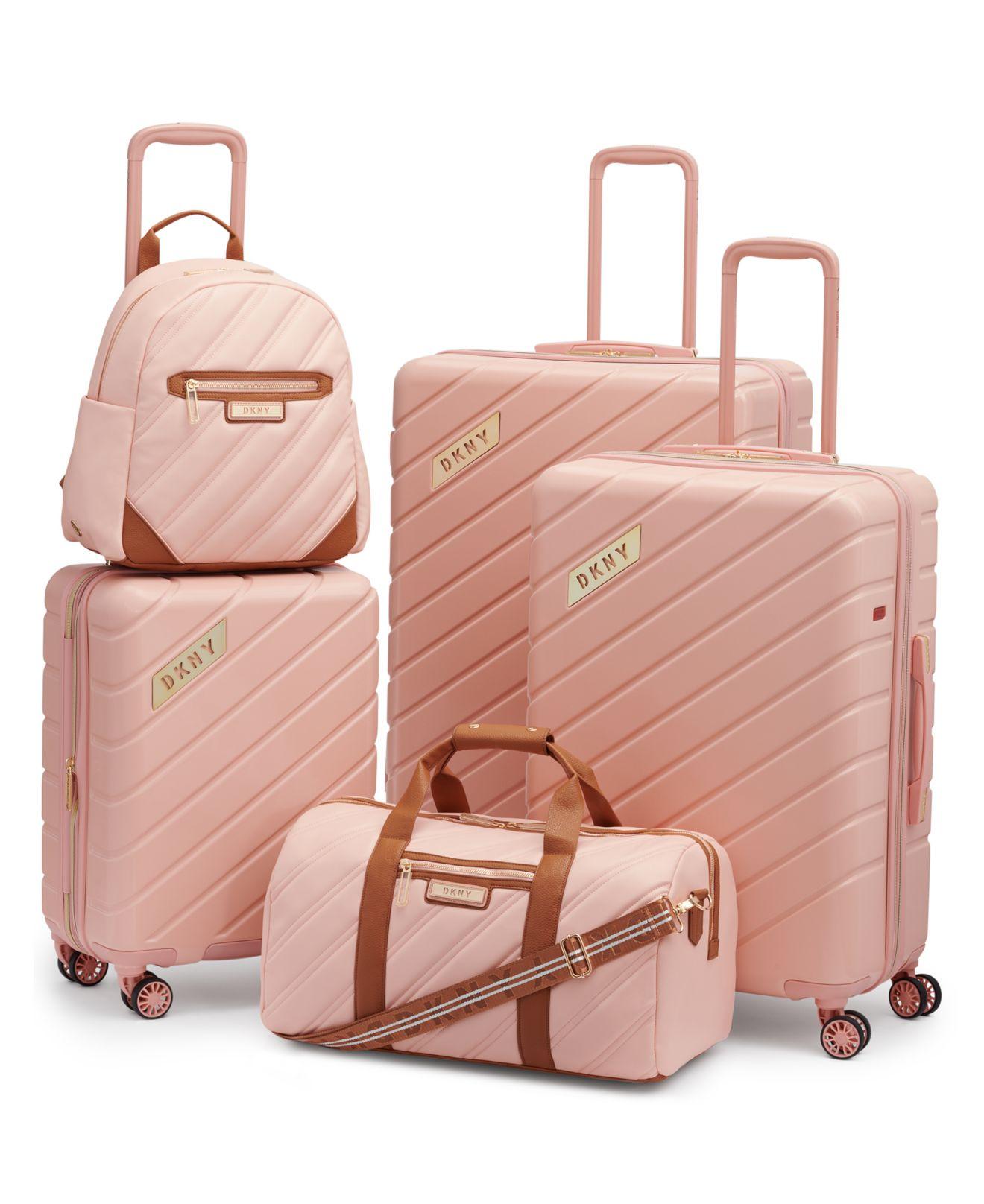 DKNY Bias Luggage Collection in Pink Lyst