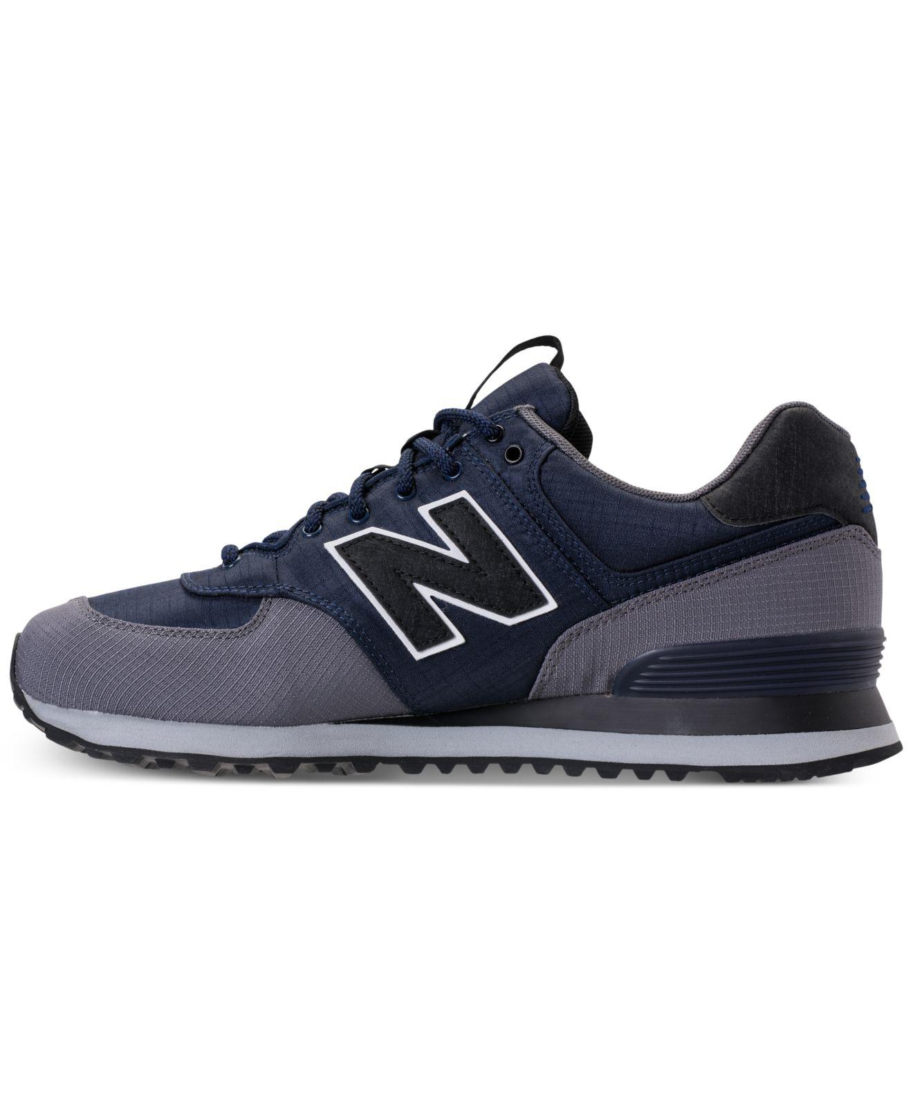 New Balance Suede Men's 574 Outdoor Escape Casual Sneakers From Finish ...