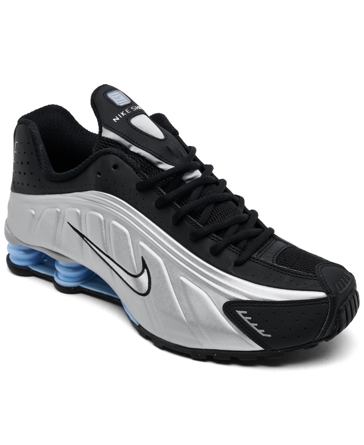 Nike Shox R4 Casual Sneakers From Finish Line in Black for Men Lyst
