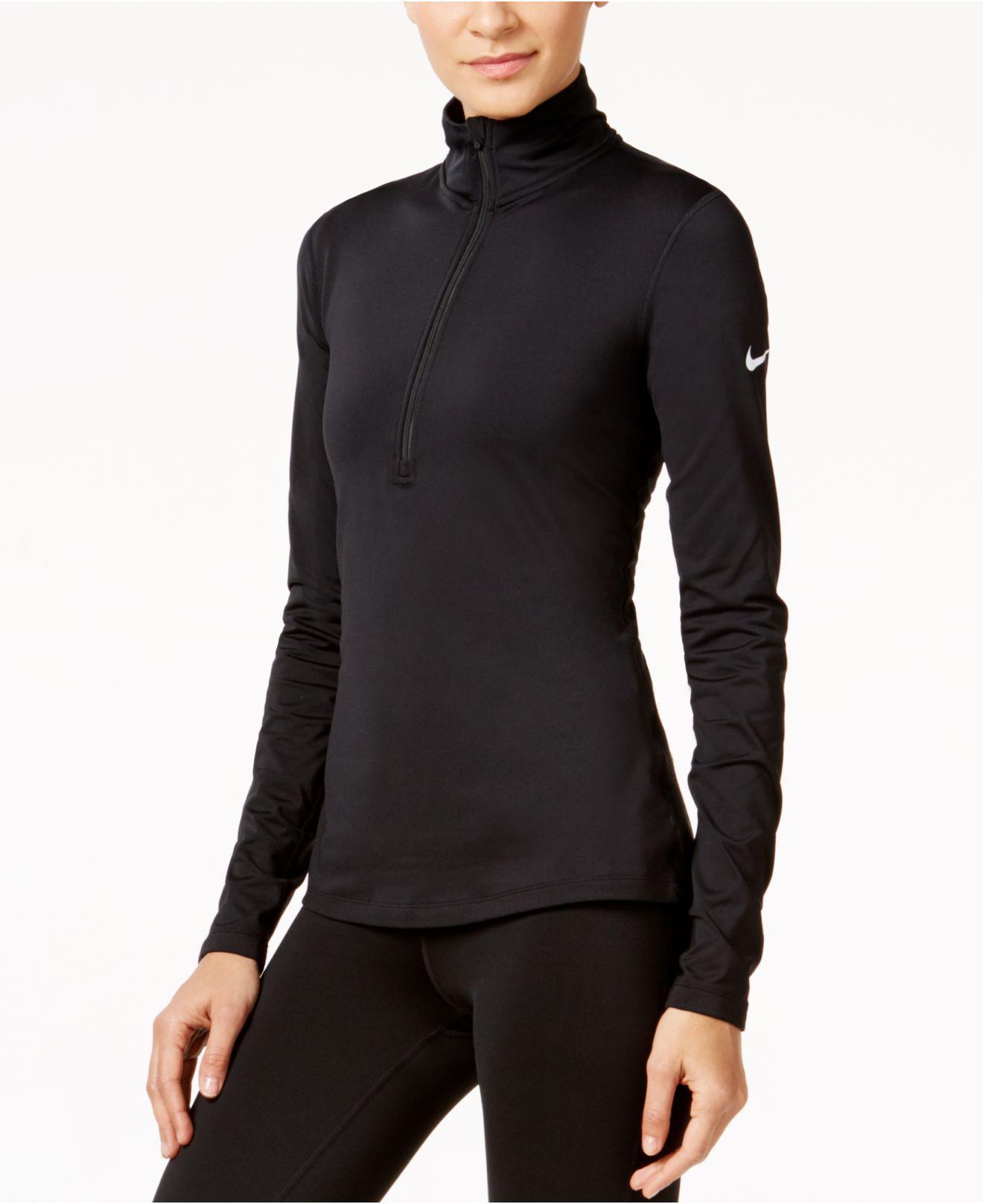 Download Nike Synthetic Pro Warm Dri-fit Half-zip Training Top in ...