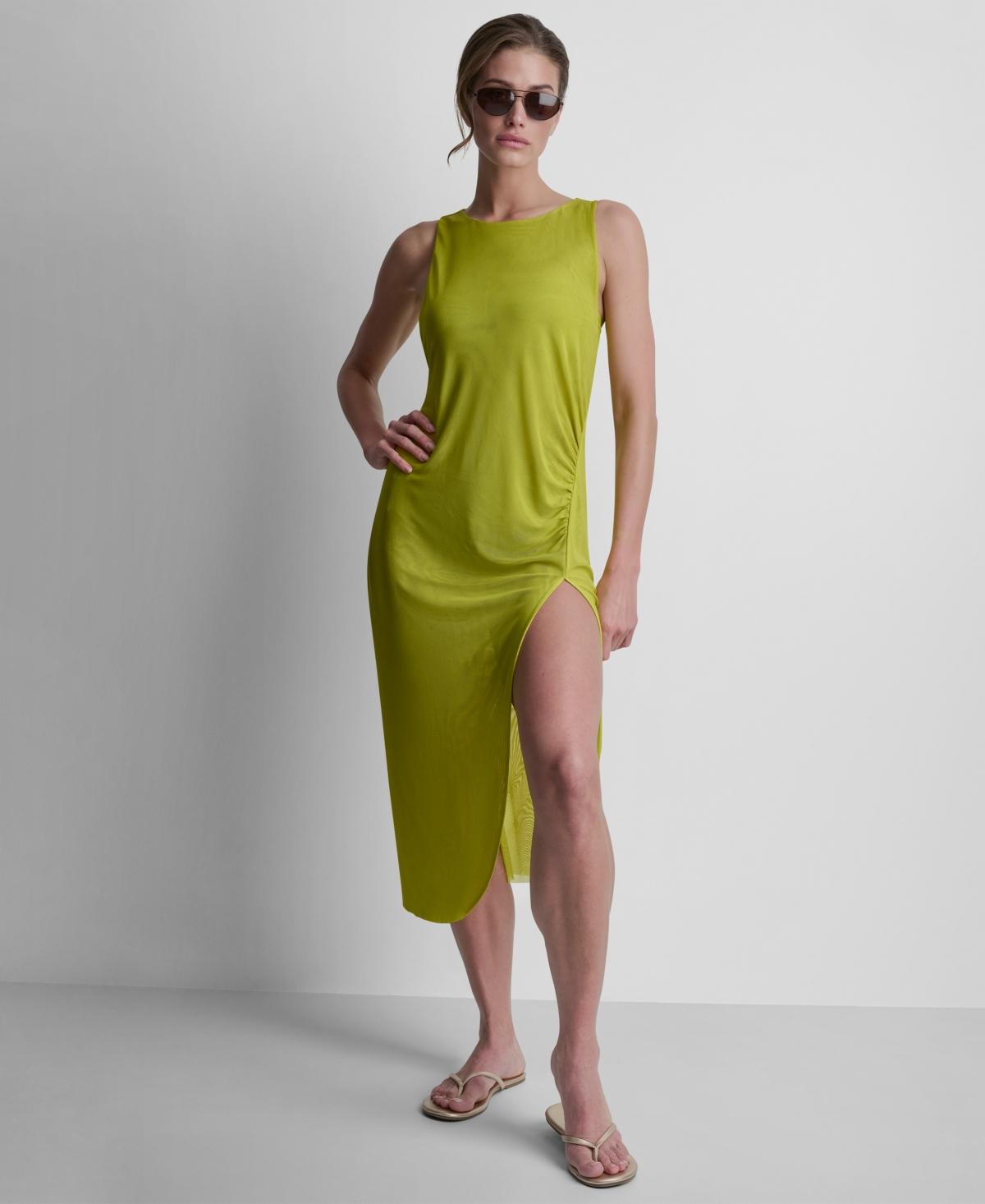 women's tea length formal dresses Tea-Length Wedding-Guest Slip Dress