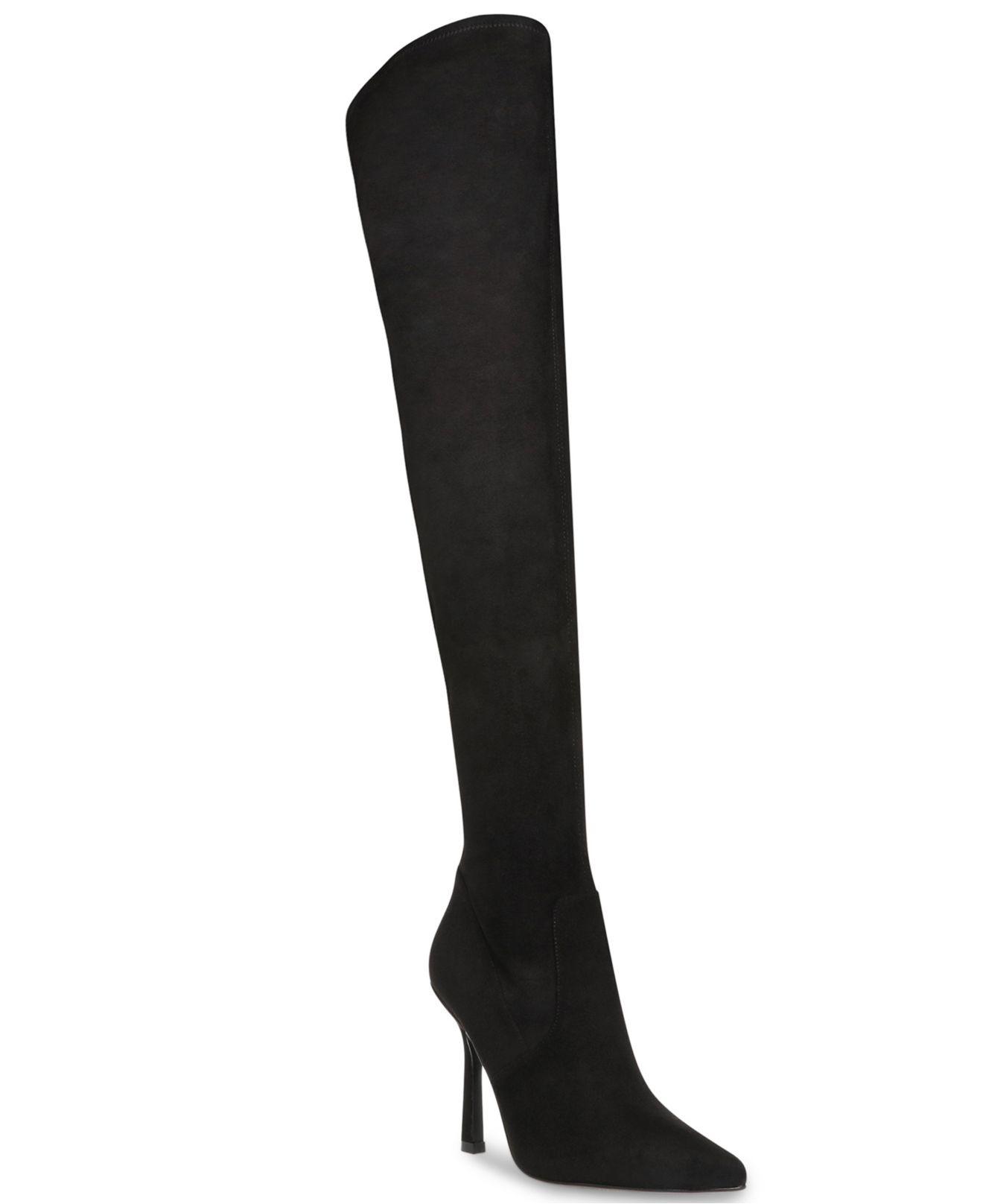 steve madden over the knee heel boots