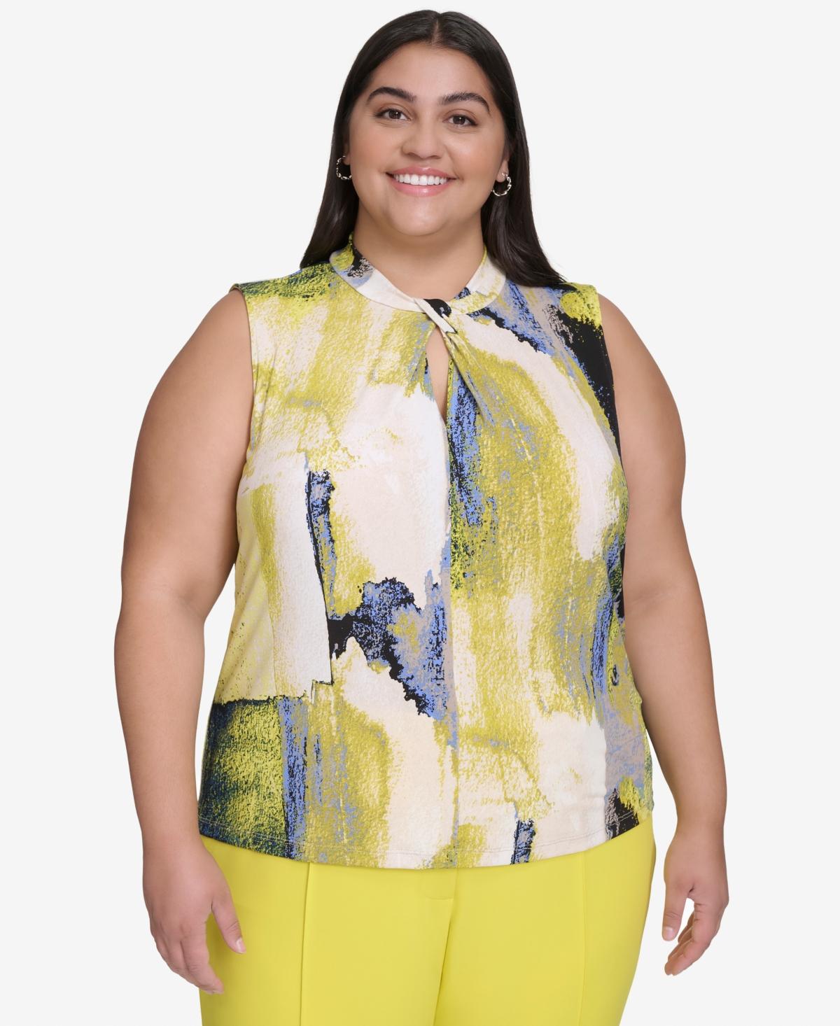 dkny plus size tops