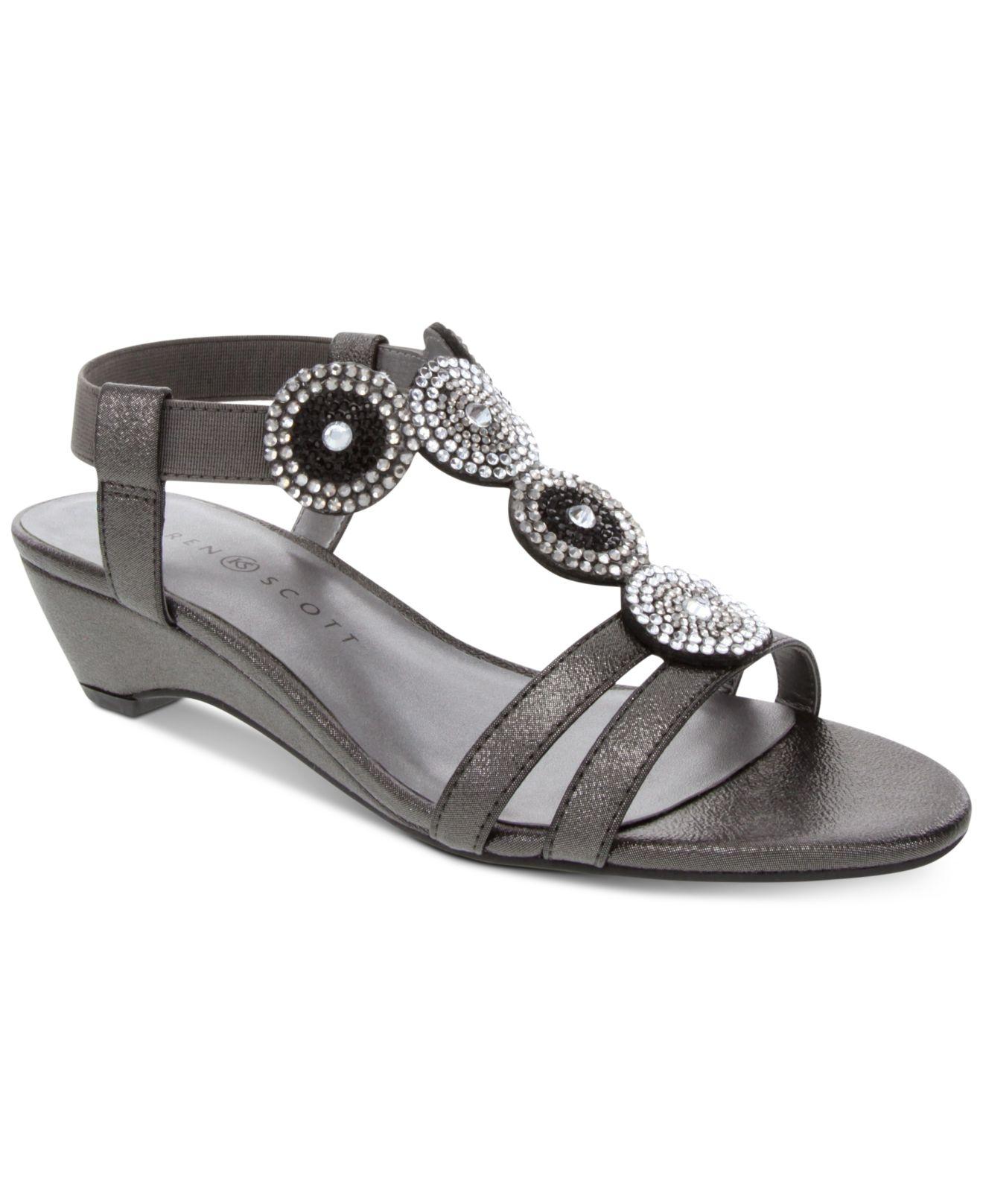 Karen Scott Catrinaa Wedge Sandals, Created For Macy's - Lyst