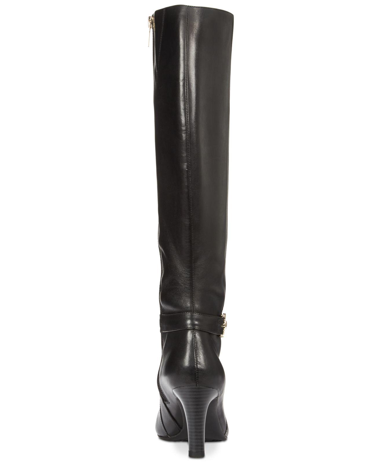 macy black boots