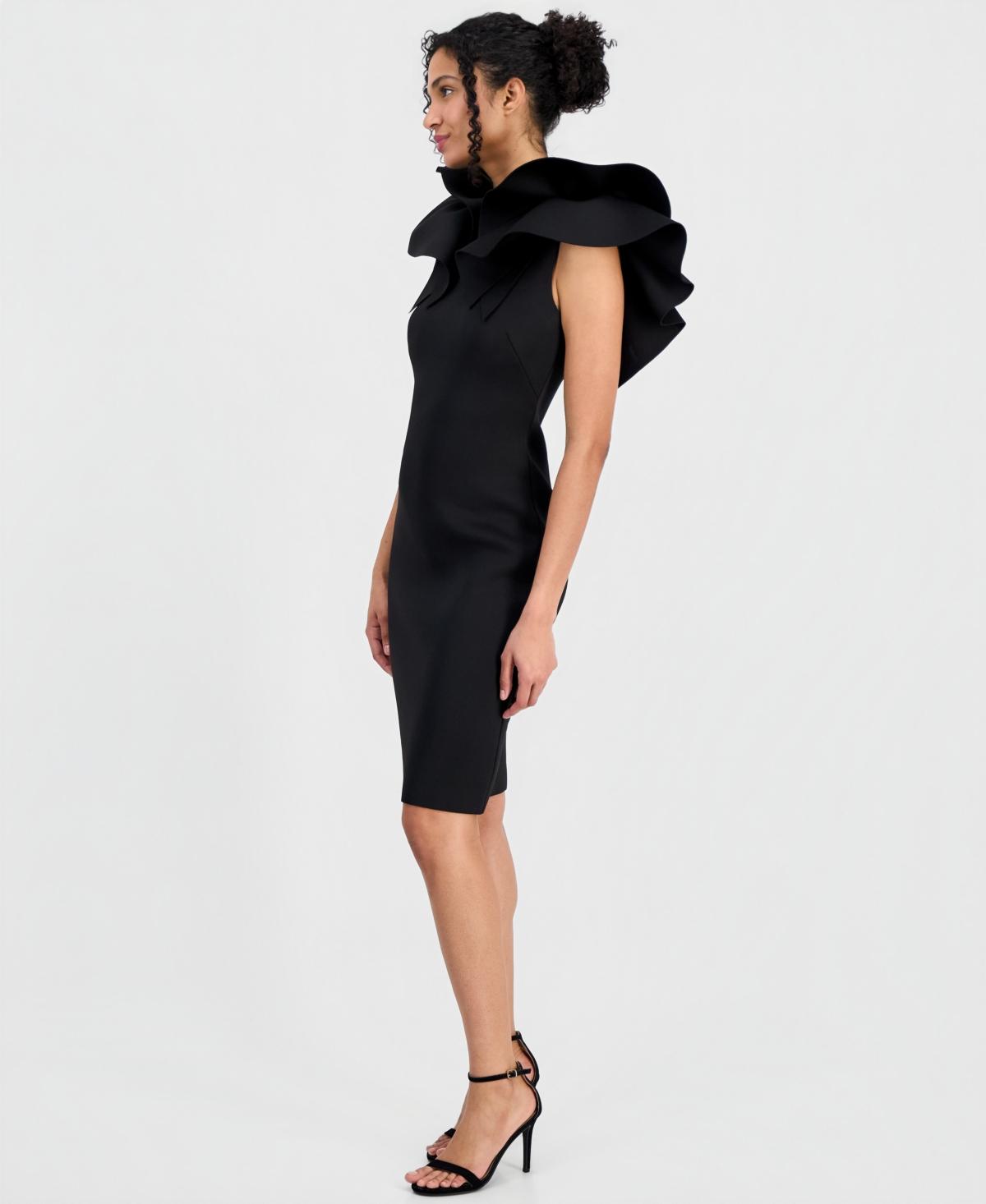 anne klein black dress Women's Keyhole Cap Sleeve Sheath Size 10 3/4 set Shop Anne Klein clothing and