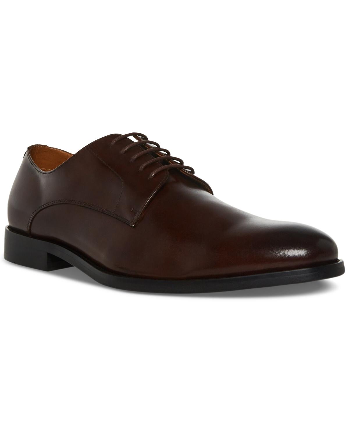 Steve Madden Daxton Derby Dress Shoes in Brown for Men | Lyst