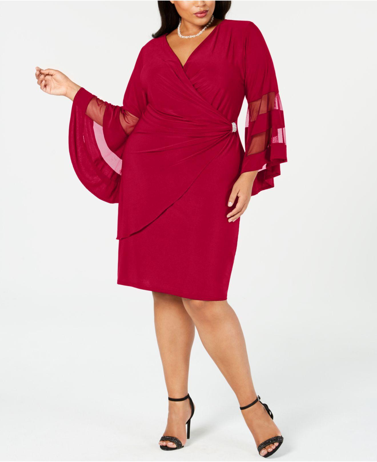 r&m richards plus size gowns