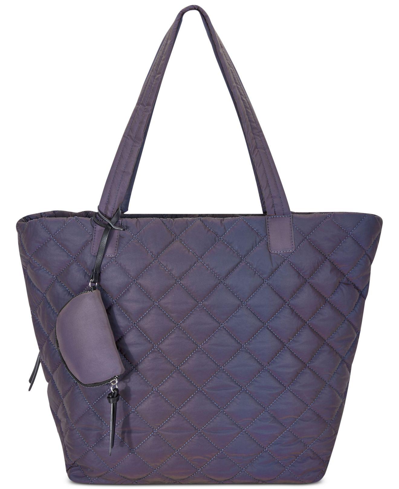 INC International Concepts Nylon Breeah Extra Large Quilted Tote