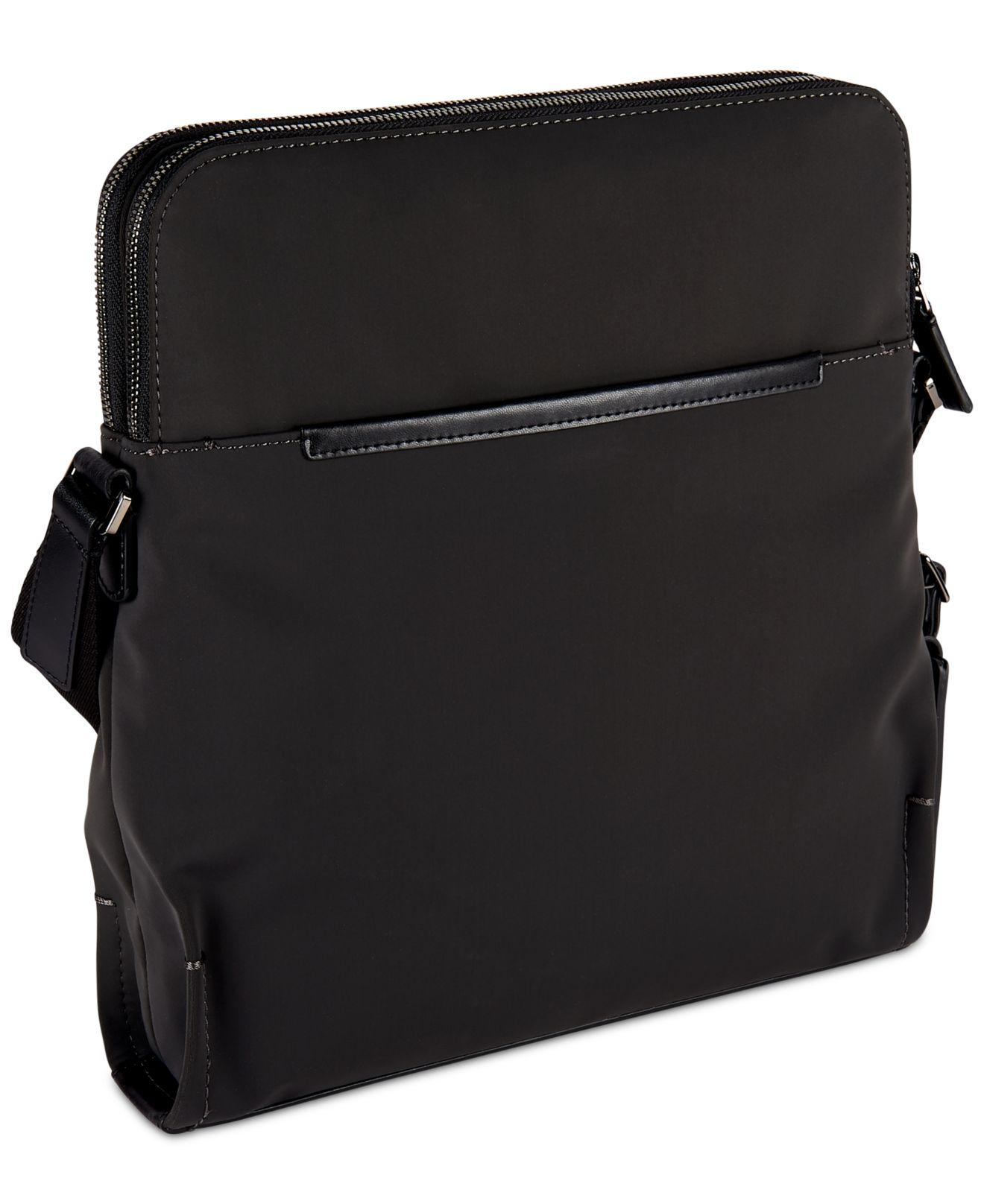 Tumi Stratton Leather Crossbody Bag IUCN Water