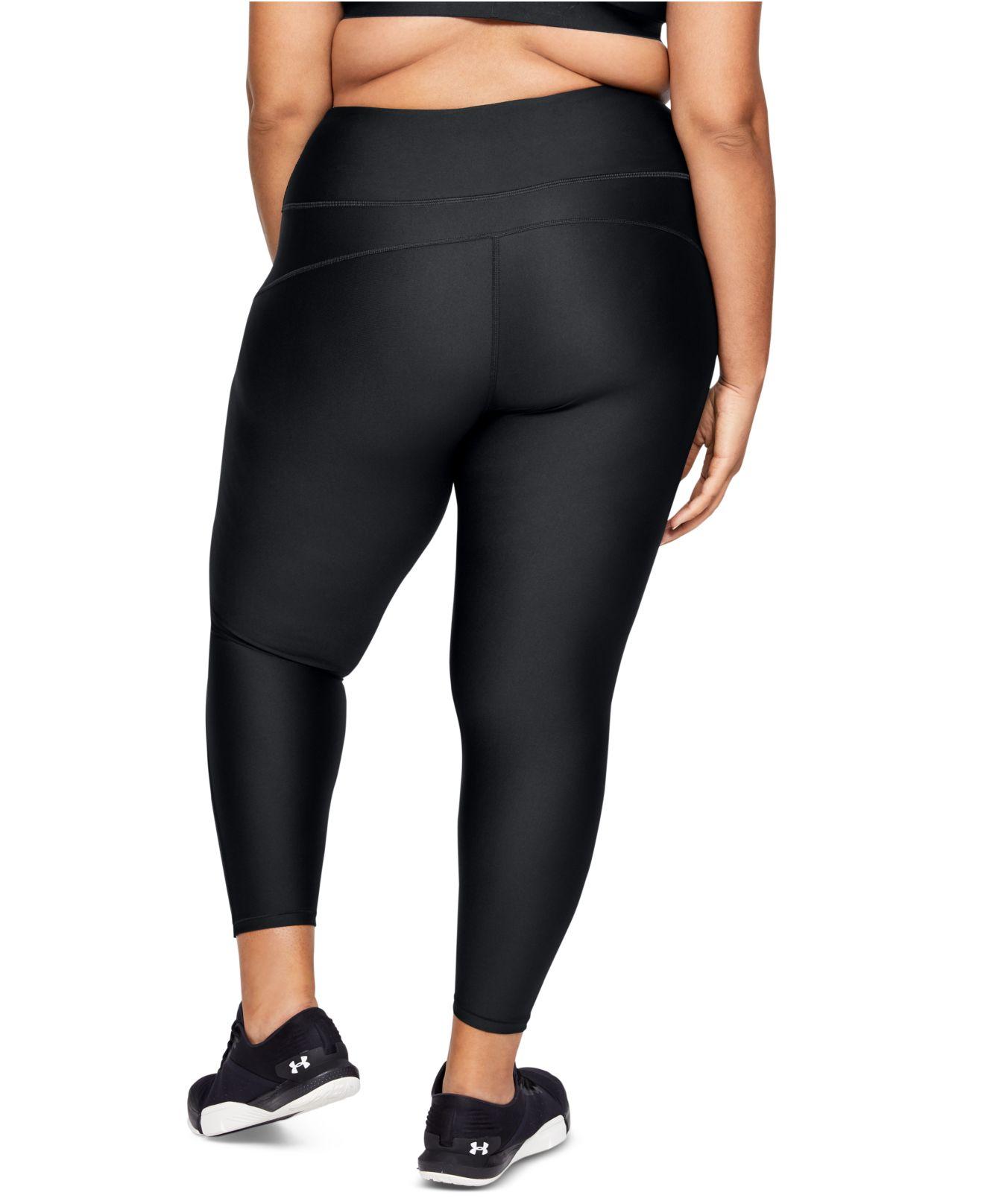 Under Armour Synthetic Plus Size Heatgear® Leggings in Black - Lyst