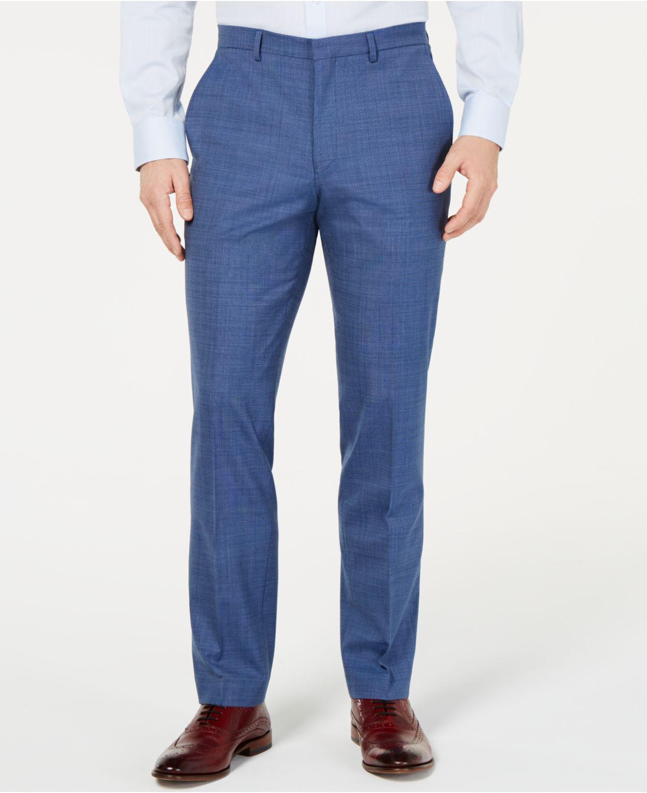Cole Haan Wool Grand.os Wearable Technology Slim-fit Stretch Pin-dot ...