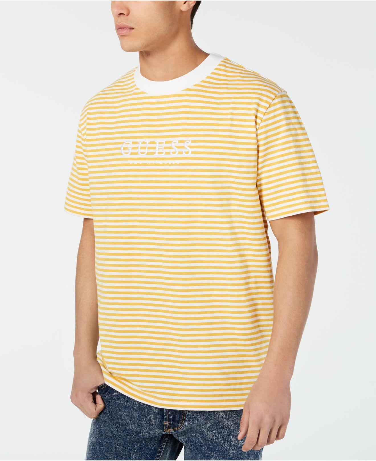 guess originals ivy stripe tee