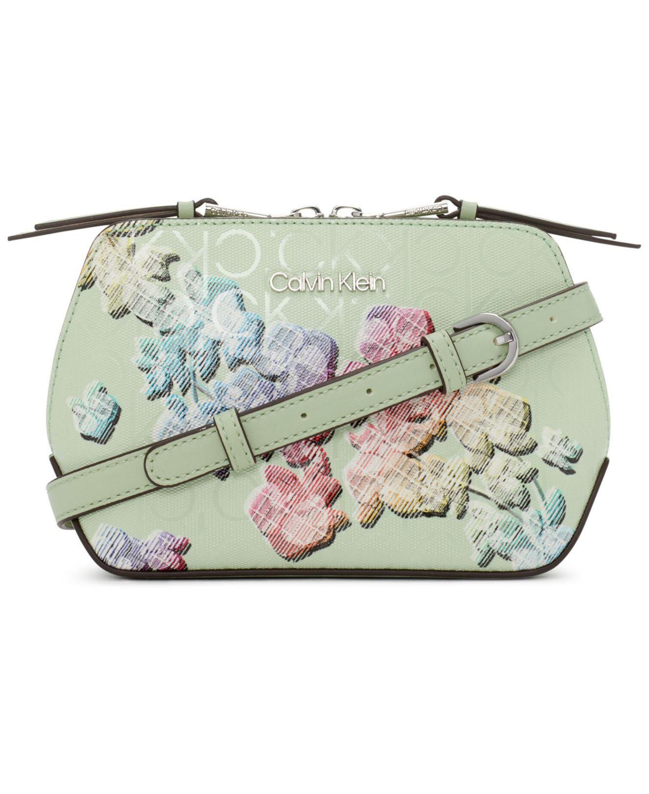Calvin Klein Lucy Crossbody Bag in Green Lyst