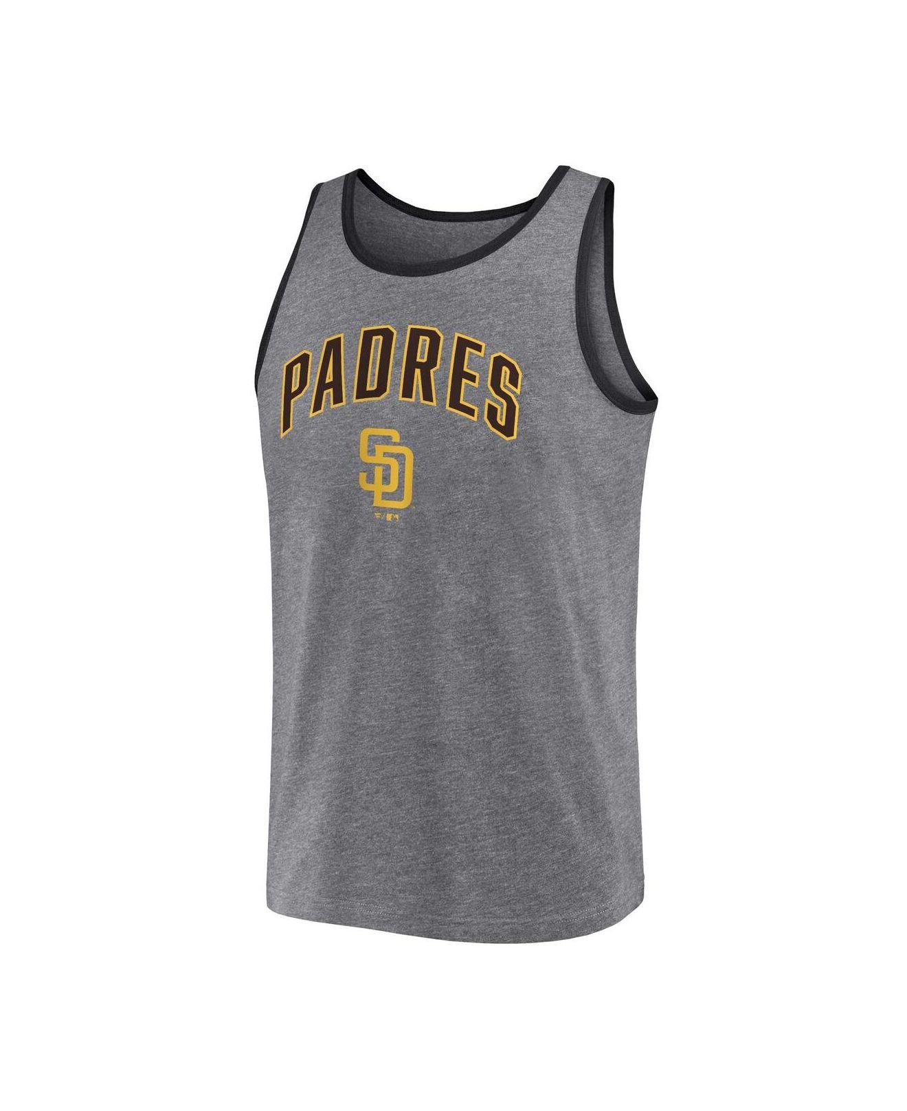 Lids San Diego Padres Big & Tall Raglan T-Shirt - Oatmeal/Heathered  Charcoal