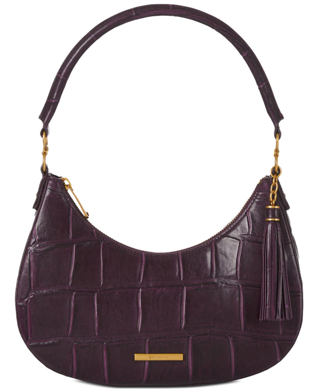 Brahmin Heather Melbourne Embossed Convertible Shoulder Bag - Macy's